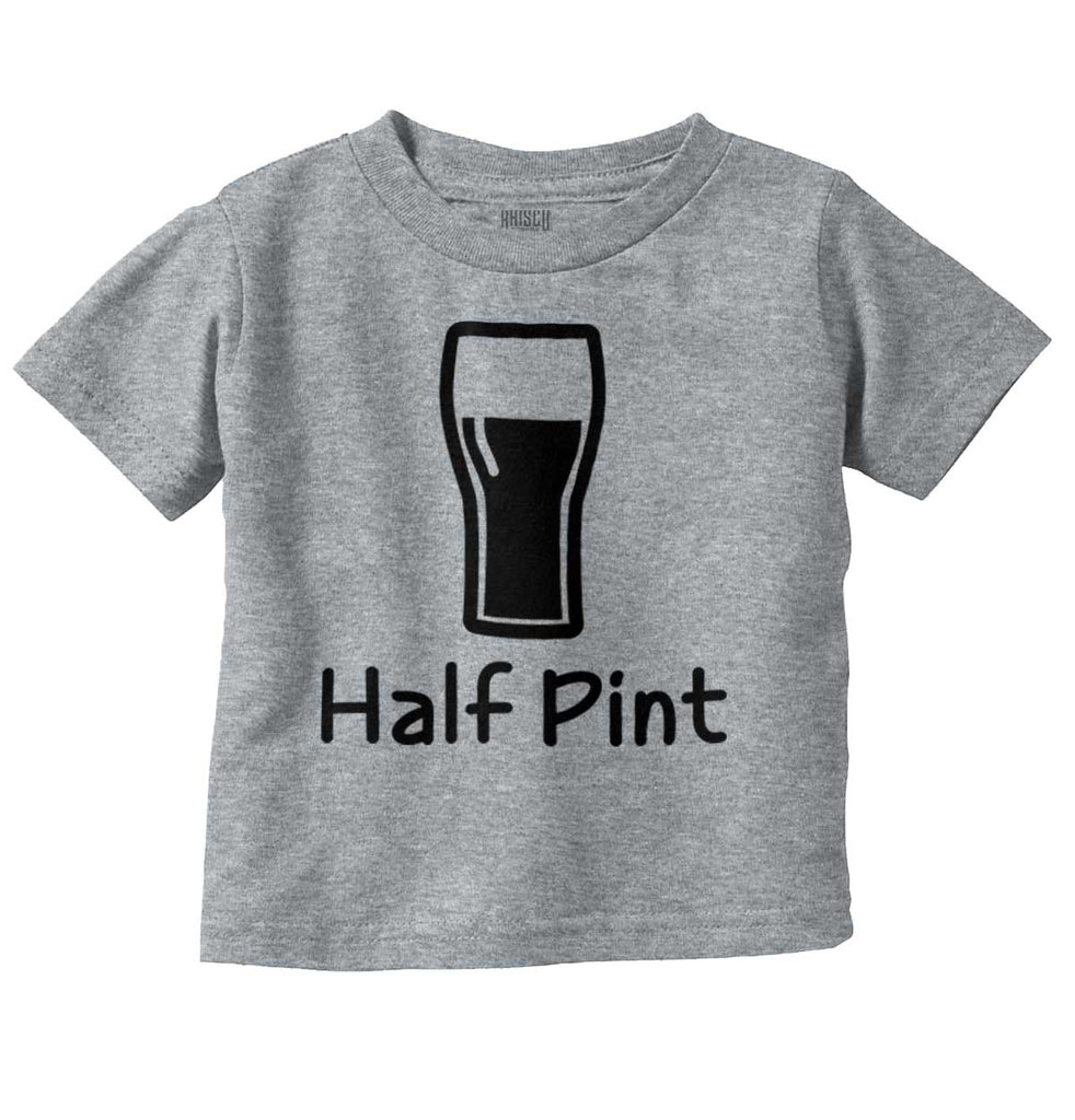 Half Pint Infant Toddler T Shirt-Direct To Garment Print-Brisco Baby