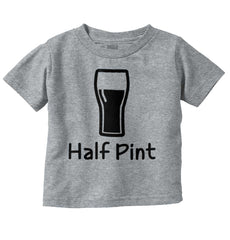 Half Pint Infant Toddler T Shirt-Direct To Garment Print-Brisco Baby