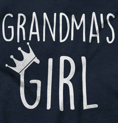 Grandma's Girl Romper Bodysuit-Direct To Garment Print-Brisco Baby