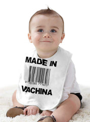 Made In Vachina Infant Baby Bib-Direct To Garment Print-Brisco Baby