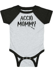 Accio Mommy Raglan Romper Bodysuit-Direct To Garment Print-Brisco Baby