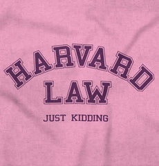 Harvard Law Romper Bodysuit-Direct To Garment Print-Brisco Baby