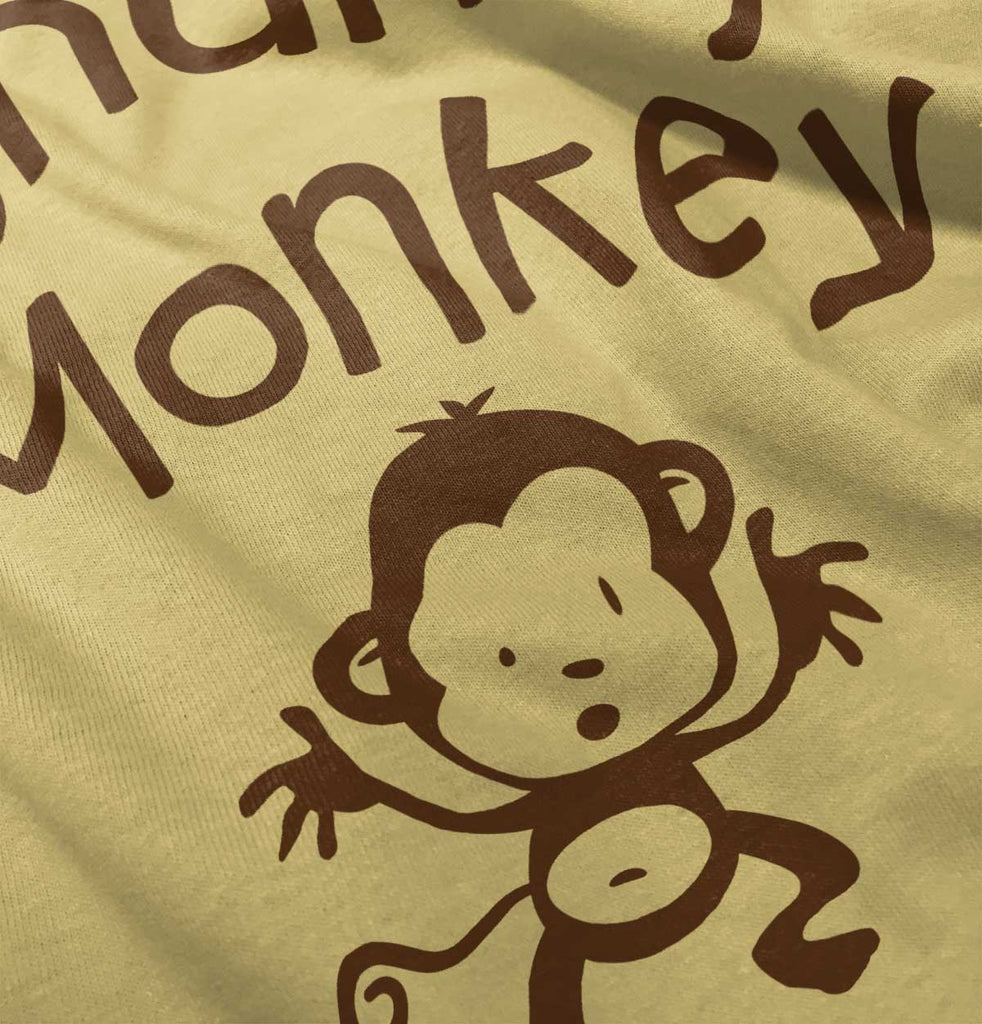 Chunky Monkey Infant Toddler T Shirt-Direct To Garment Print-Brisco Baby