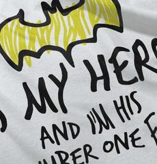 Bat Hero Infant Toddler T Shirt-Direct To Garment Print-Brisco Baby