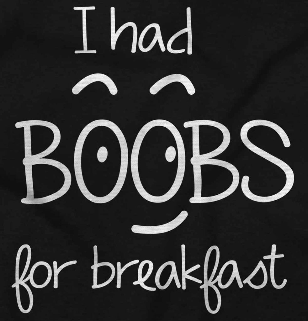 I Had Boobs Romper Bodysuit-Direct To Garment Print-Brisco Baby