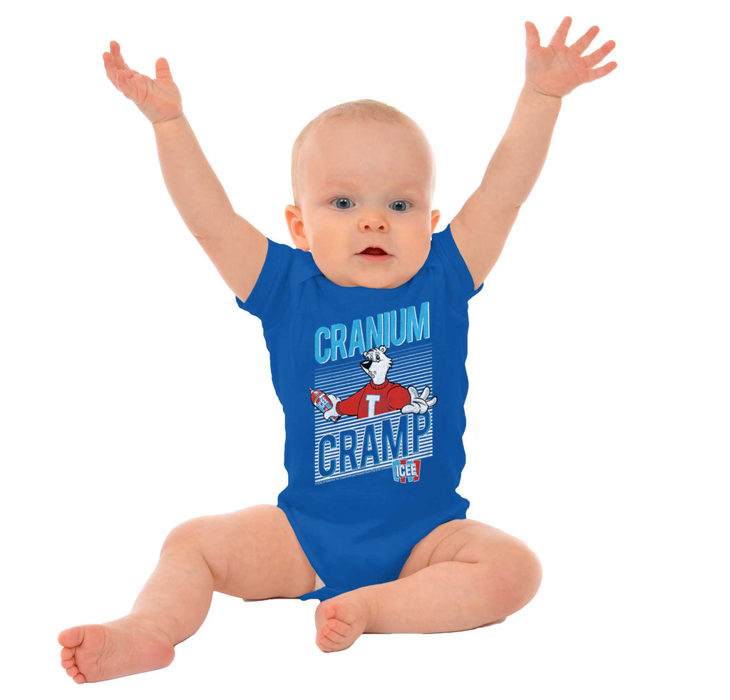 Cranium Cramp Romper Bodysuit-Direct To Garment Print-Brisco Baby