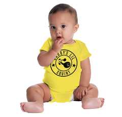 Daddy's Lil Squirt Romper Bodysuit-Direct To Garment Print-Brisco Baby