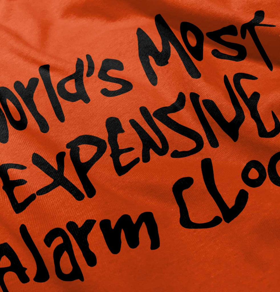 Alarm Clock Infant Toddler T Shirt-Direct To Garment Print-Brisco Baby