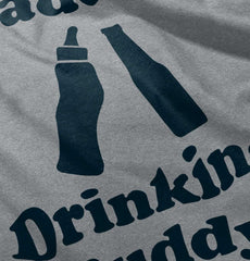 Drinking Buddy Raglan Romper Bodysuit-Direct To Garment Print-Brisco Baby