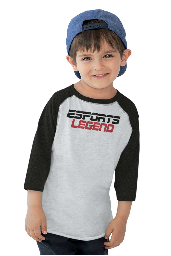 Sports Legend Professional Gamer Toddler Baseball-Direct To Garment Print-Brisco Baby