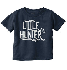 Little Hunter Gun Infant Toddler T Shirt-Direct To Garment Print-Brisco Baby