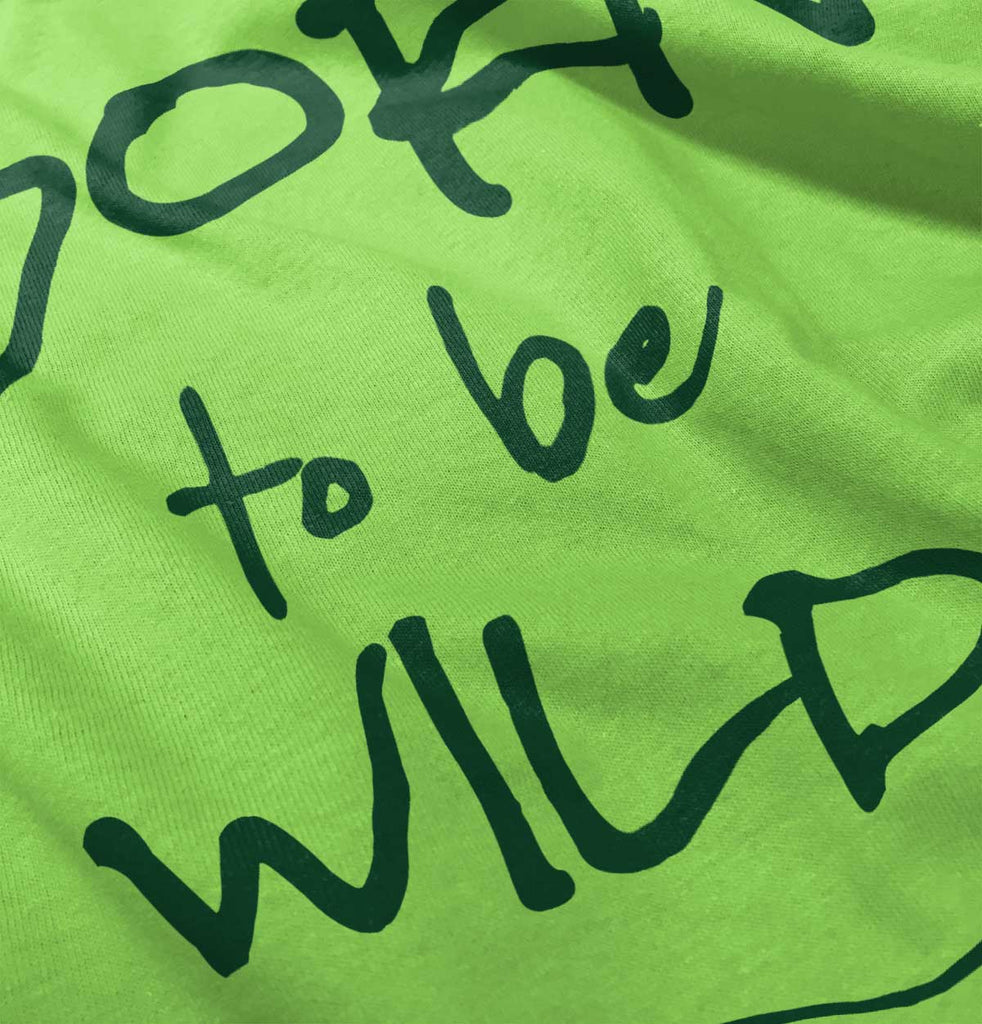 Born To Be Wild Romper Bodysuit-Direct To Garment Print-Brisco Baby