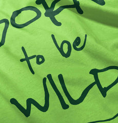 Born To Be Wild Romper Bodysuit-Direct To Garment Print-Brisco Baby