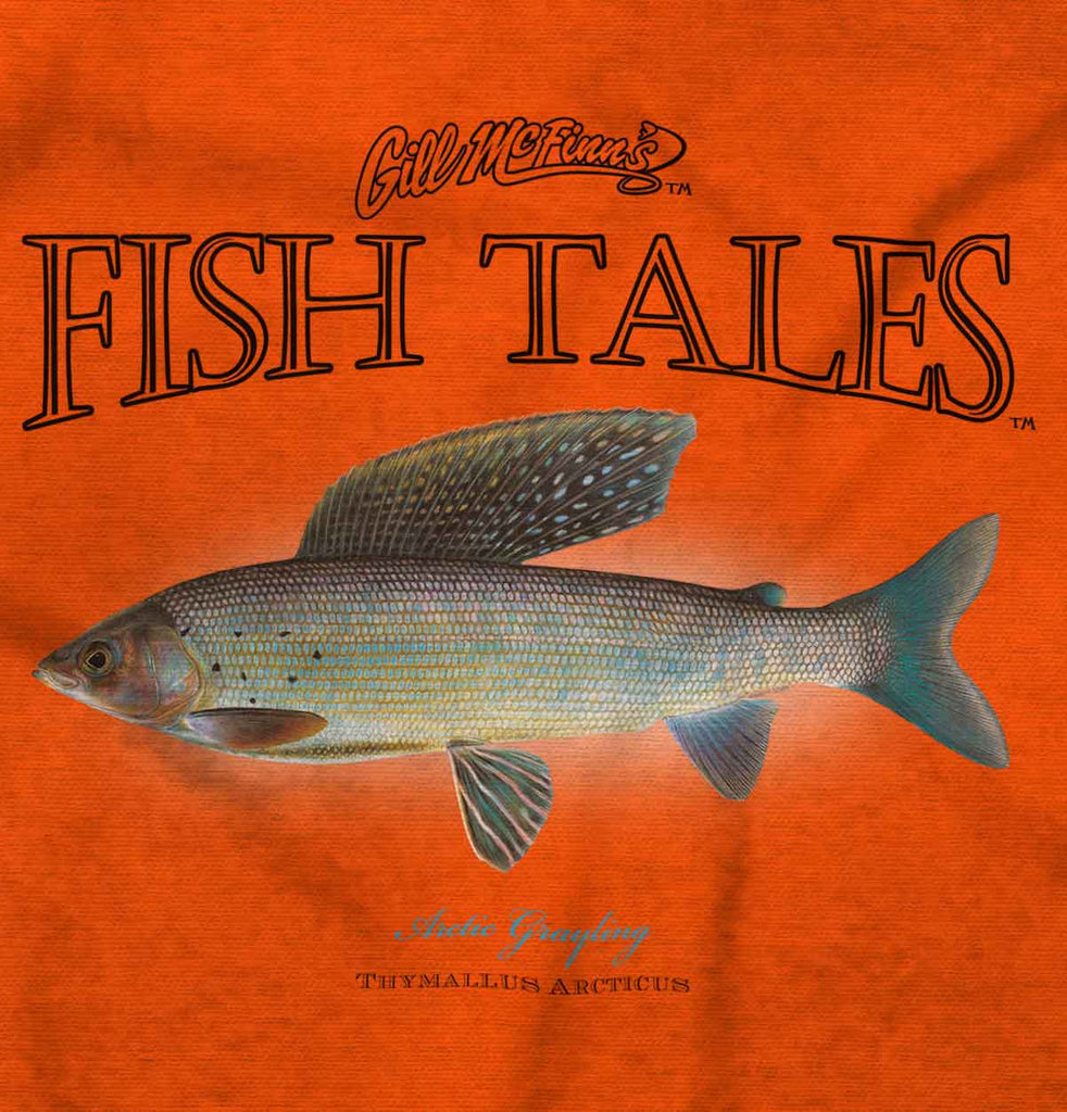 Arctic Grayling Infant Toddler T Shirt-Direct To Garment Print-Brisco Baby