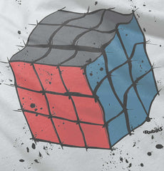 Rubiks Splatter Infant Toddler T Shirt-Direct To Garment Print-Brisco Baby