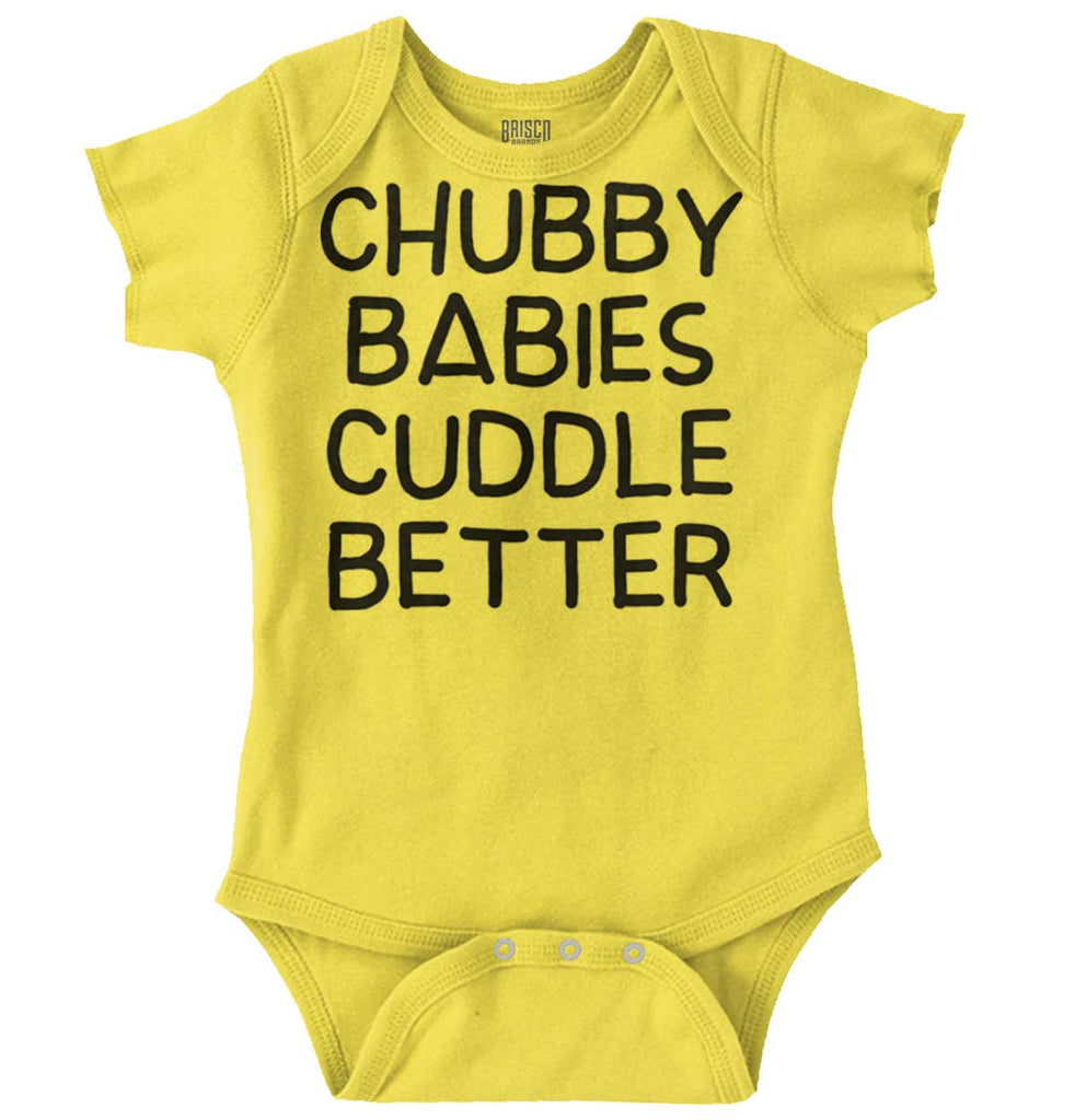 Chubby Babies Romper Bodysuit-Direct To Garment Print-Brisco Baby