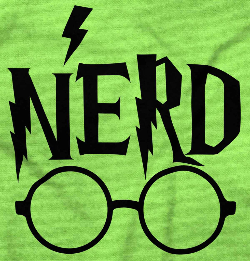 Nerd Harry Potter Romper Bodysuit-Direct To Garment Print-Brisco Baby