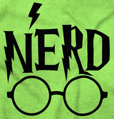 Nerd Harry Potter Romper Bodysuit-Direct To Garment Print-Brisco Baby