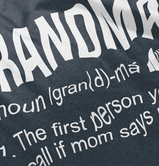 Grandma Football Romper Bodysuit-Direct To Garment Print-Brisco Baby