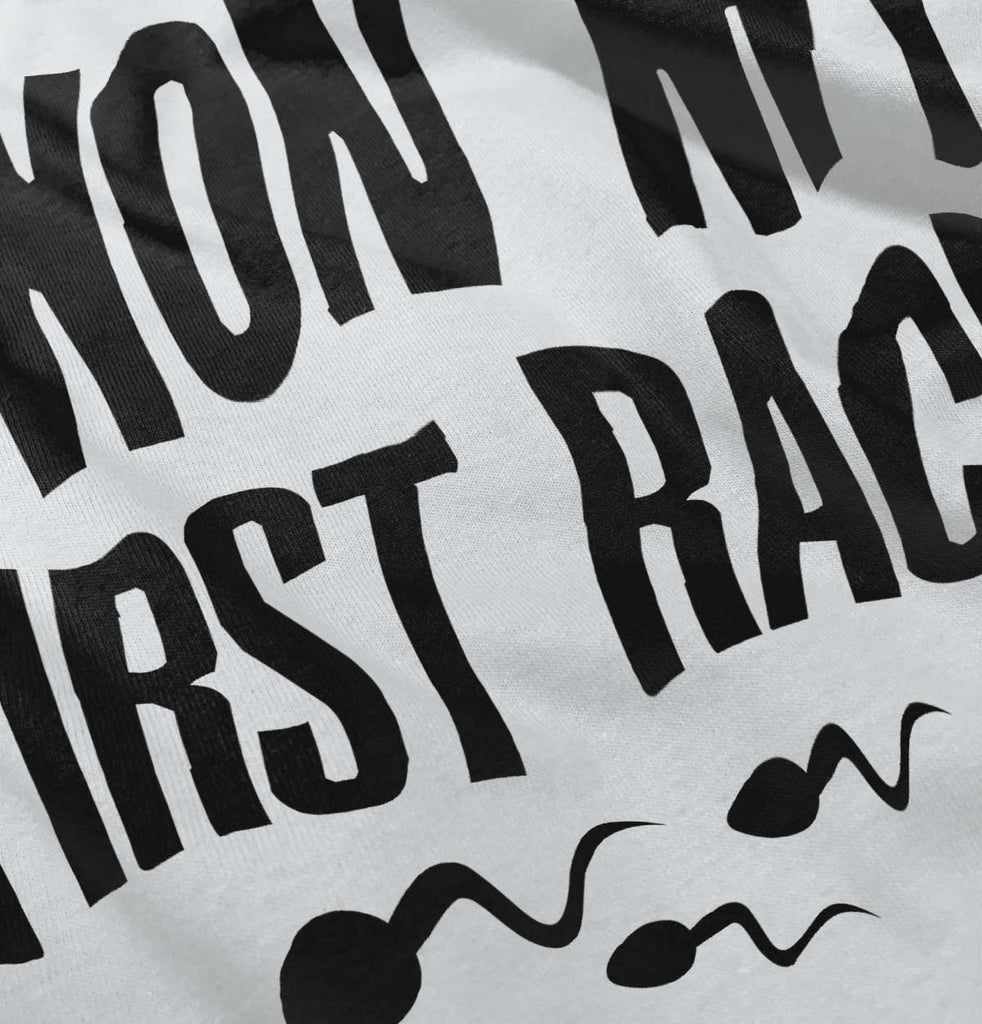 Won The Race Romper Bodysuit-Direct To Garment Print-Brisco Baby