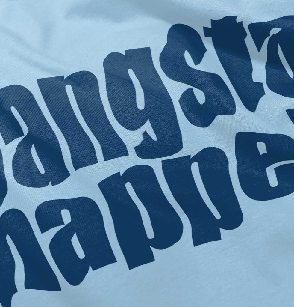 Gangsta Napper Romper Bodysuit-Direct To Garment Print-Brisco Baby