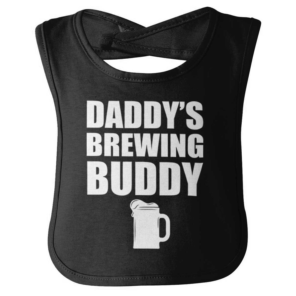 Brewing Buddy Infant Baby Bib-Direct To Garment Print-Brisco Baby
