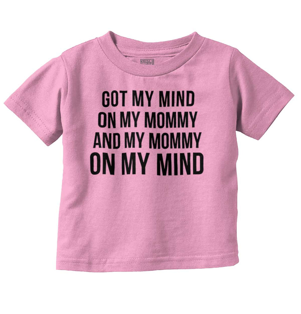 Mind On Mommy Infant Toddler T Shirt-Direct To Garment Print-Brisco Baby