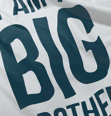 I Am A Big Brother Infant Baby Bib-Direct To Garment Print-Brisco Baby