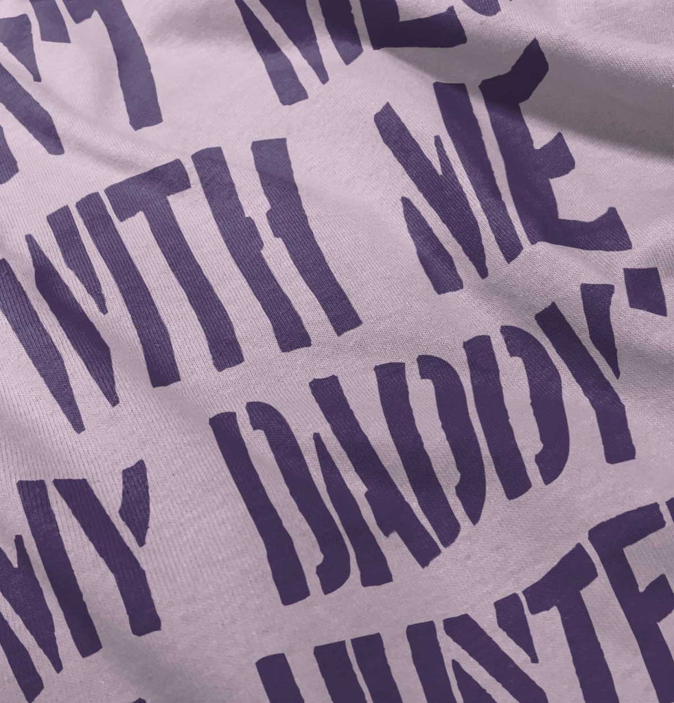 Daddy's A hunter Romper Bodysuit-Direct To Garment Print-Brisco Baby