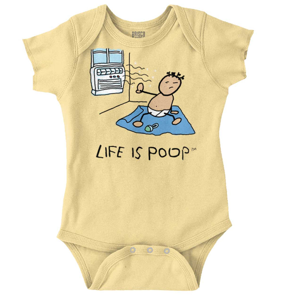 Cold Air Onesie-Direct To Garment Print-Brisco Baby