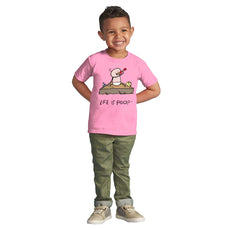 Eating Sand Infant Toddler T Shirt-Direct To Garment Print-Brisco Baby