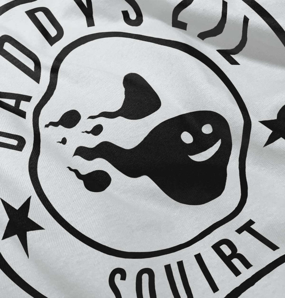 Daddy's Lil Squirt Infant Baby Bib-Direct To Garment Print-Brisco Baby