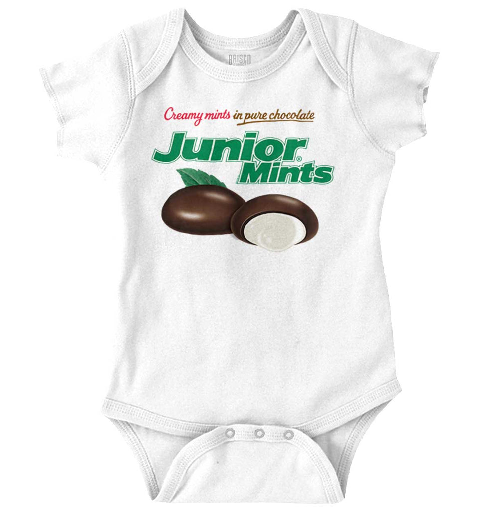 Junior Mints Romper Bodysuit-Direct To Garment Print-Brisco Baby