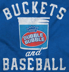 Buckets And Baseball Romper Bodysuit-Direct To Garment Print-Brisco Baby