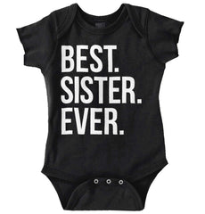 Best Sister Ever Romper Bodysuit-Direct To Garment Print-Brisco Baby