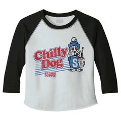 Chilly Dog Toddler Baseball-Direct To Garment Print-Brisco Baby