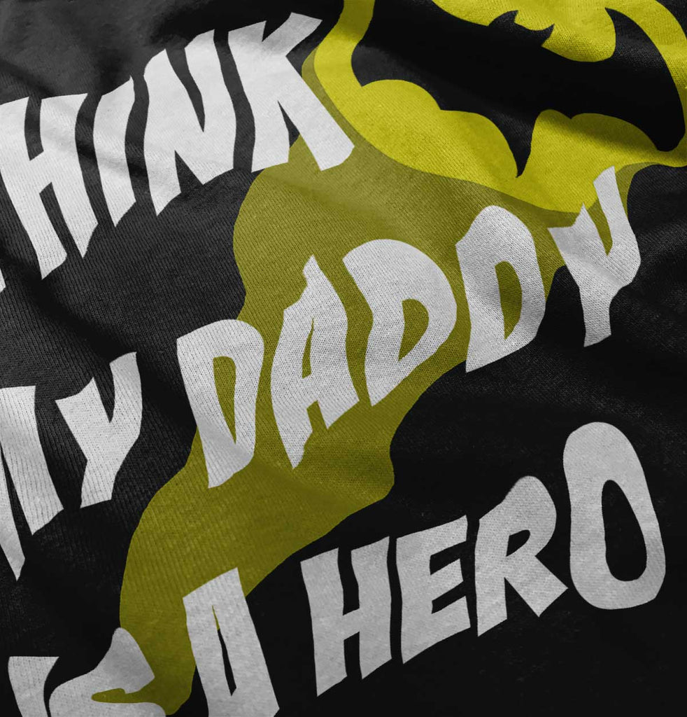 Daddy Is Batman Infant Baby Bib-Direct To Garment Print-Brisco Baby