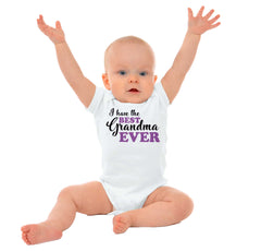 Have Best Grandma Ever Romper Bodysuit-Direct To Garment Print-Brisco Baby