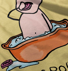 Eating Soap Infant Toddler T Shirt-Direct To Garment Print-Brisco Baby