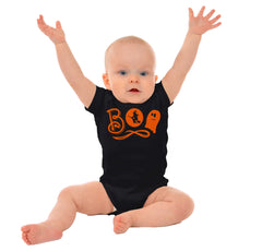 Boo Ghost Romper Bodysuit-Direct To Garment Print-Brisco Baby