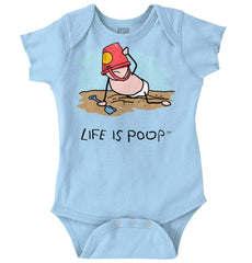 Baby Beach Romper Bodysuit-Direct To Garment Print-Brisco Baby