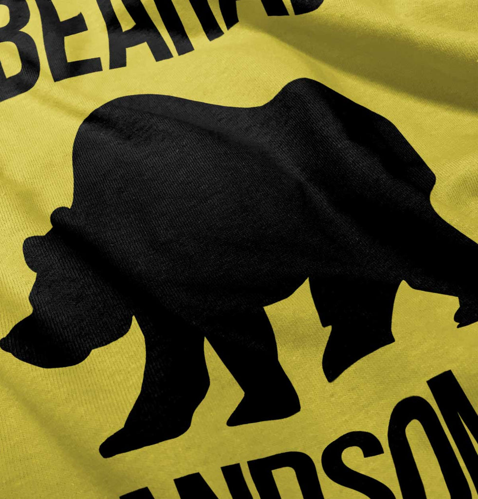 Unbearably Handsome Romper Bodysuit-Direct To Garment Print-Brisco Baby