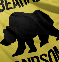 Unbearably Handsome Romper Bodysuit-Direct To Garment Print-Brisco Baby