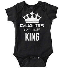 King's Daughter Romper Bodysuit-Direct To Garment Print-Brisco Baby