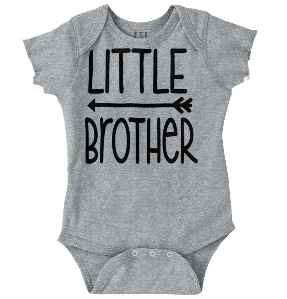 Little Brother Romper Bodysuit-Direct To Garment Print-Brisco Baby