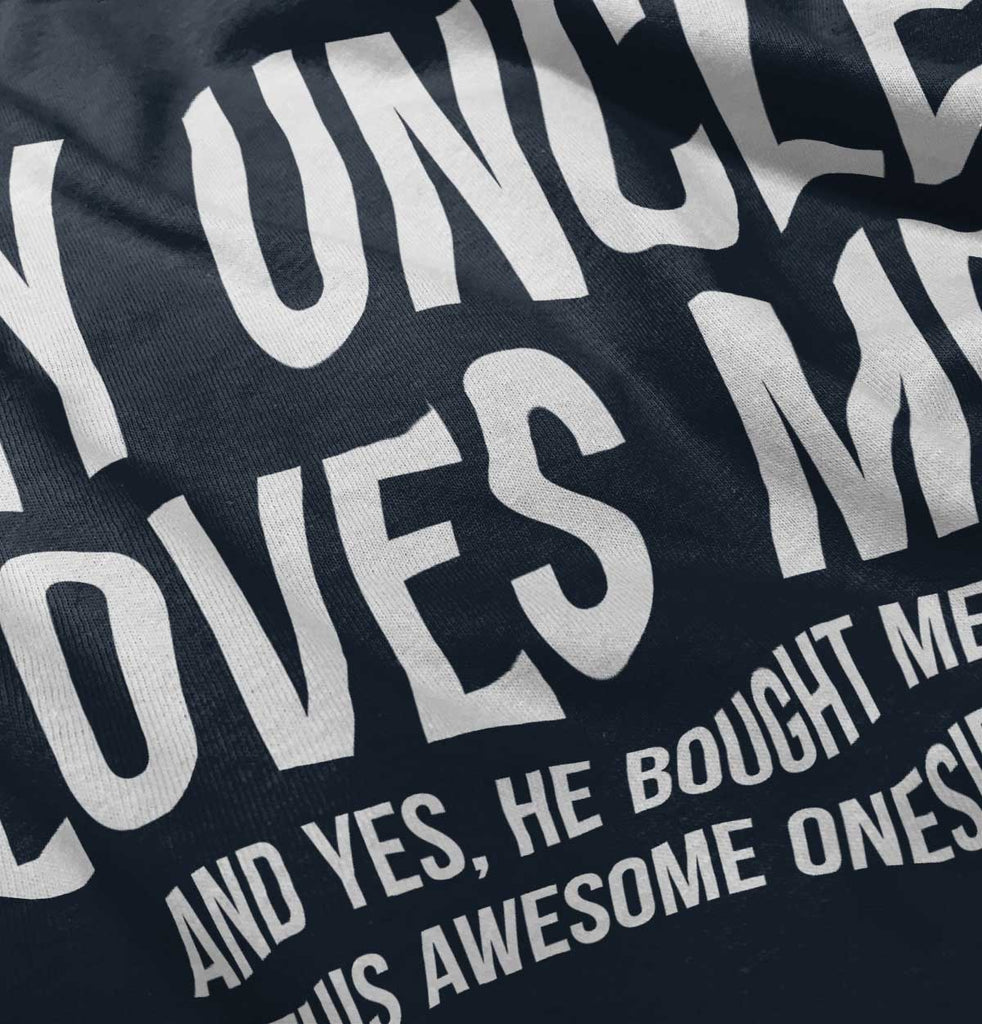Uncle Loves Me Bough Solid Long Sleeve T-Direct To Garment Print-Brisco Baby