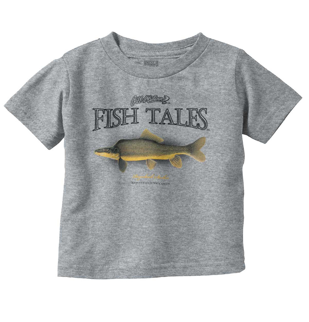 Razorback Sucker Infant Toddler T Shirt-Direct To Garment Print-Brisco Baby