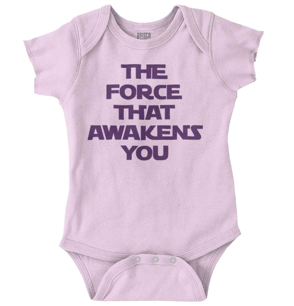 Force Awakens You Romper Bodysuit-Direct To Garment Print-Brisco Baby