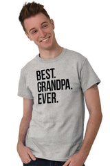 Best Grandpa Ever T Shirt-Direct To Garment Print-Brisco Baby