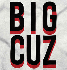 Big Cuz Romper Bodysuit-Direct To Garment Print-Brisco Baby